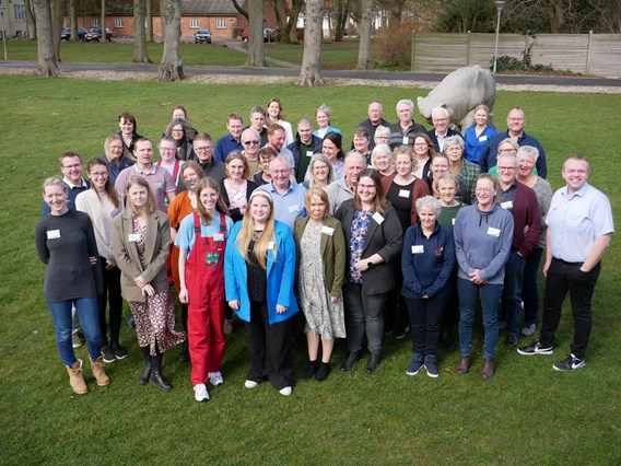 4H samlet til fest